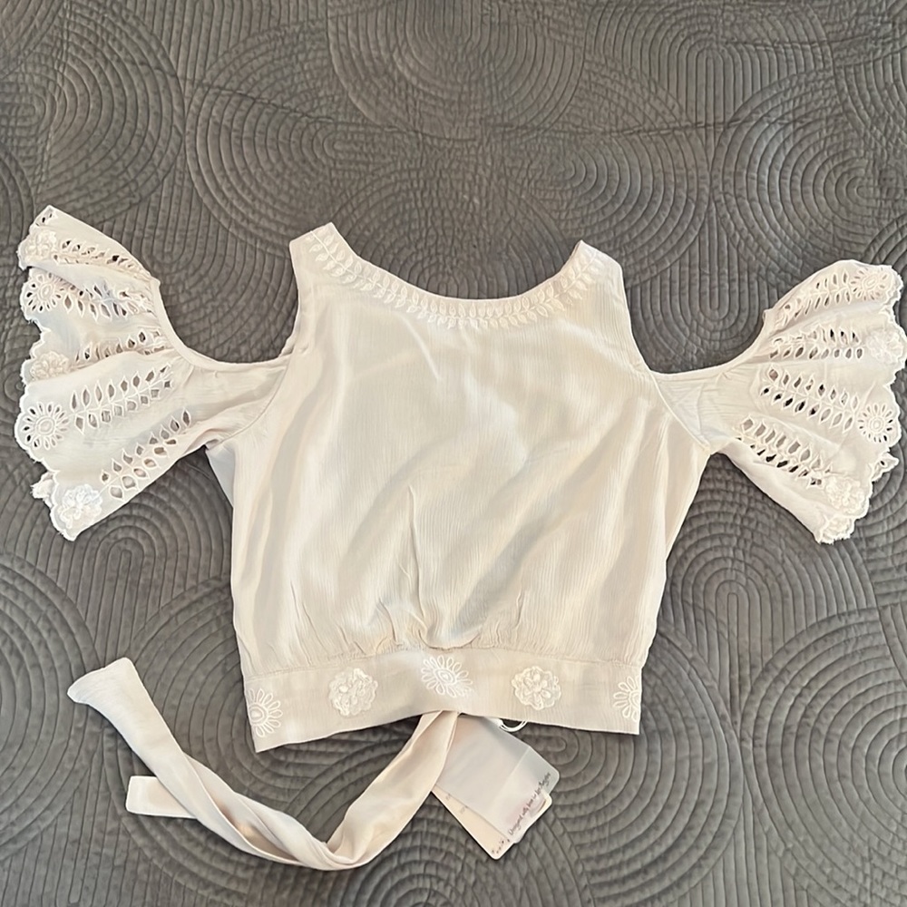 ๐ 2X HP ๐ NWT Rahi Cali Daisy Nightcap Blouse - Picture 7 of 16